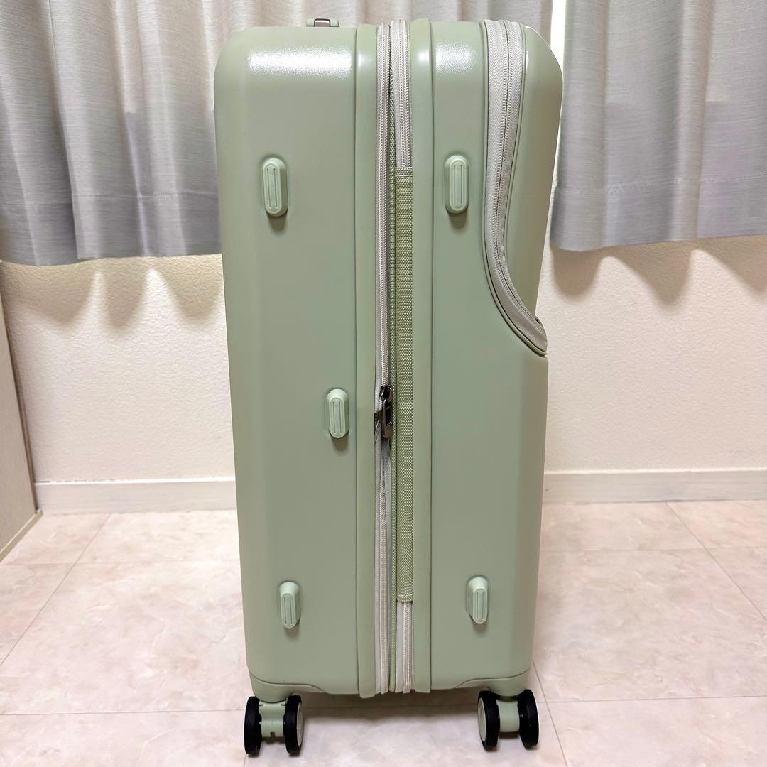 アルファスカイ キャリーケース アッシュグリーン 61L-70L