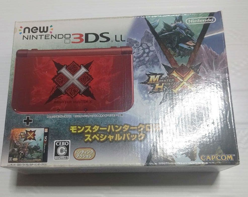 モンスターハンタークロス スペシャルパック 3DSLL　ソフト11本付き
