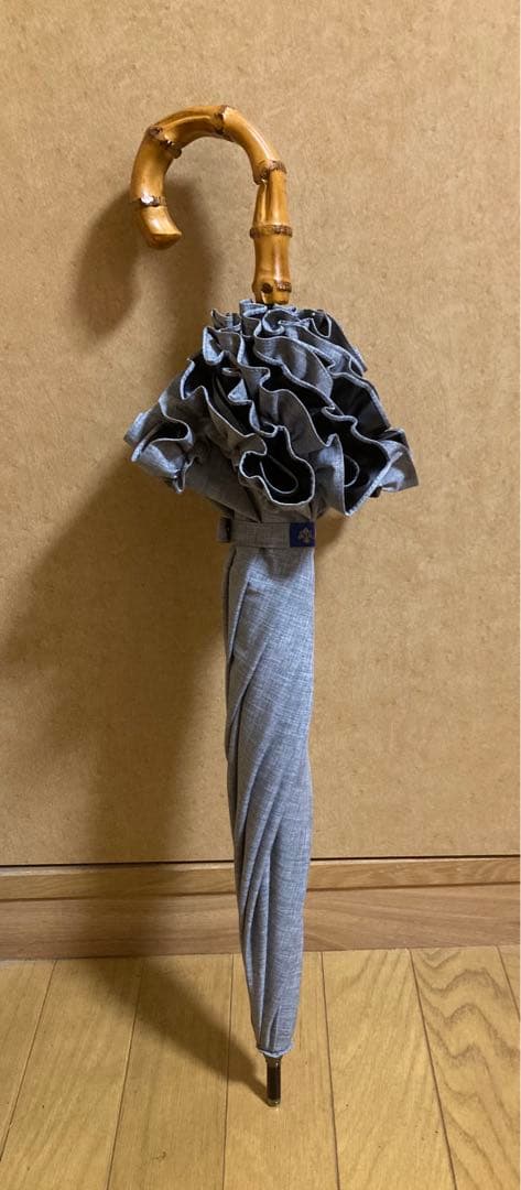 芦屋ロサブラン ショート シングルフリル ダンガリー グレー 【値下げ不可】