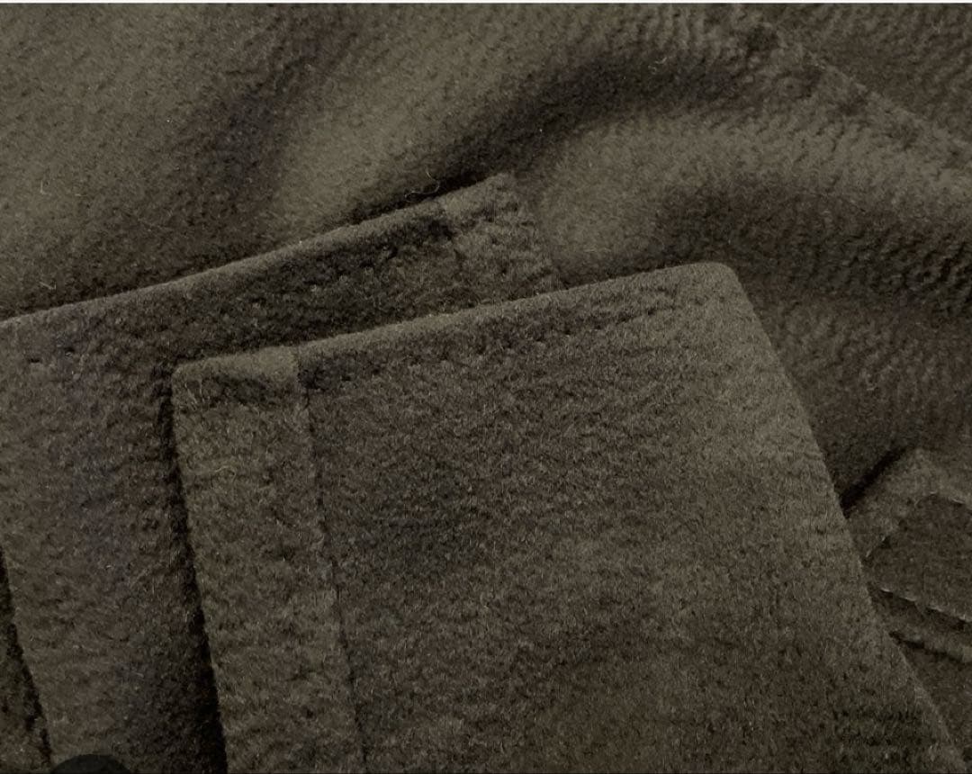 美品 MaxMara マニュエラ ピュアキャメル アイコンコート 34ブラック