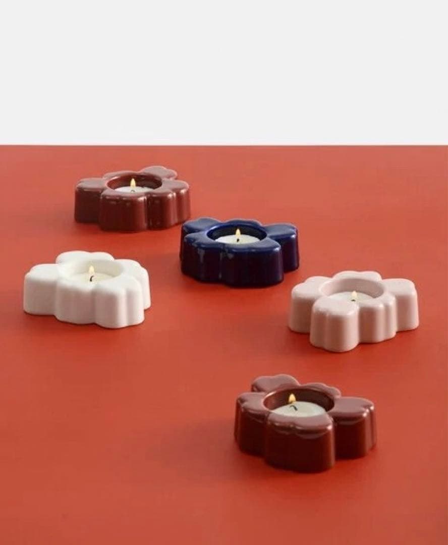 マリメッコ　ウニッコ　60th キャンドルホルダー　新品