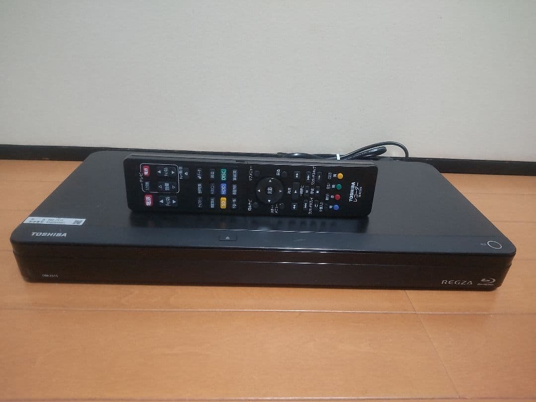 東芝　REGZA　DBR―Z610 500GB→1TB　プチメンテ済み