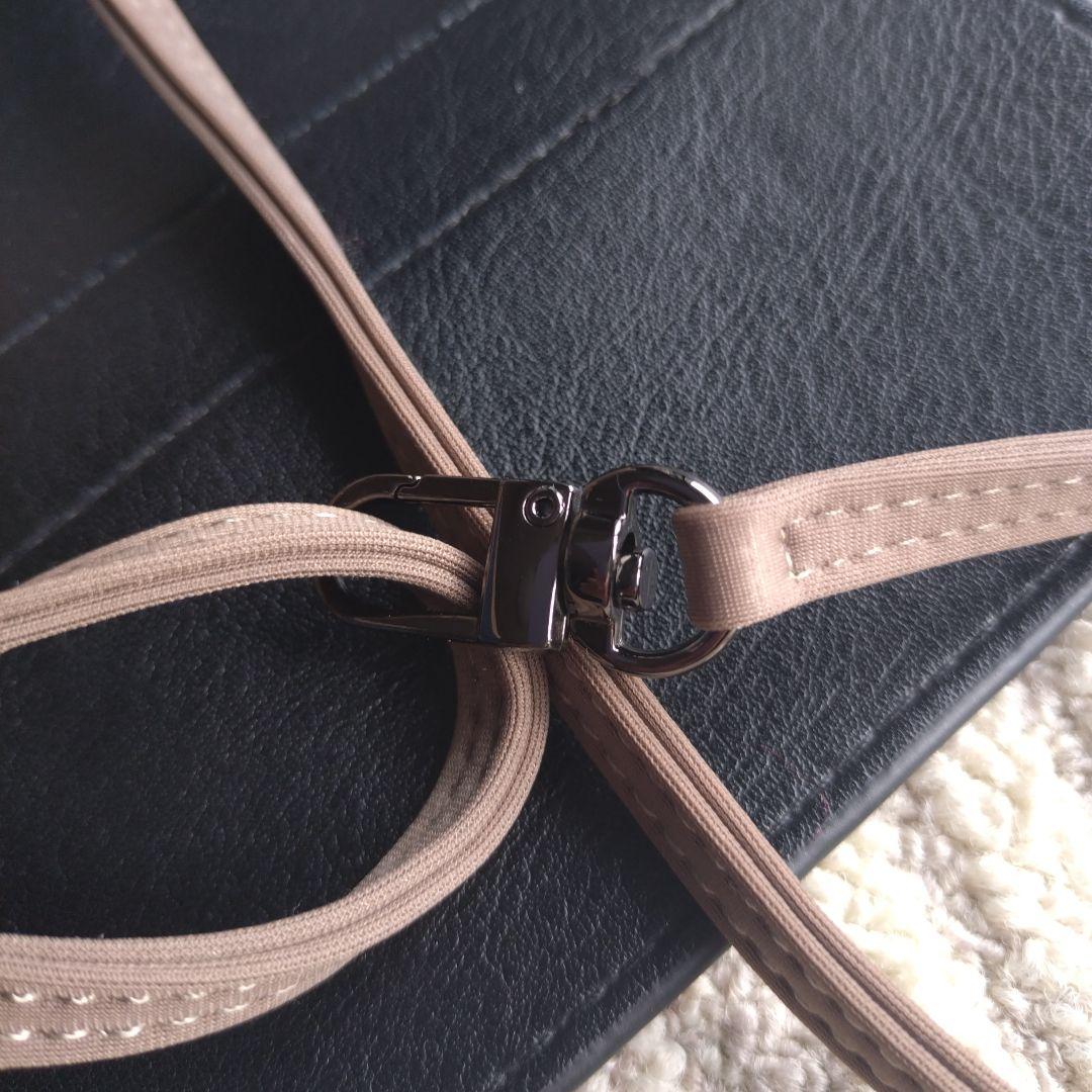 【新品 未使用】ベージュ軽量トートバッグ ポーチ付き セレクトショップで購入