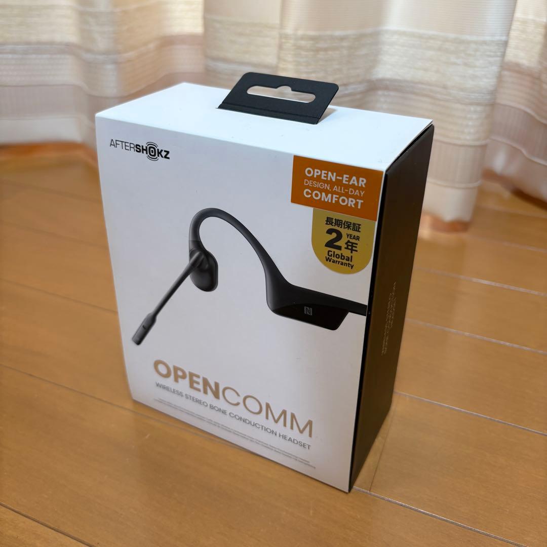 AFTERSHOKZ OPENCOMM 骨伝導ワイヤレスヘッドセット