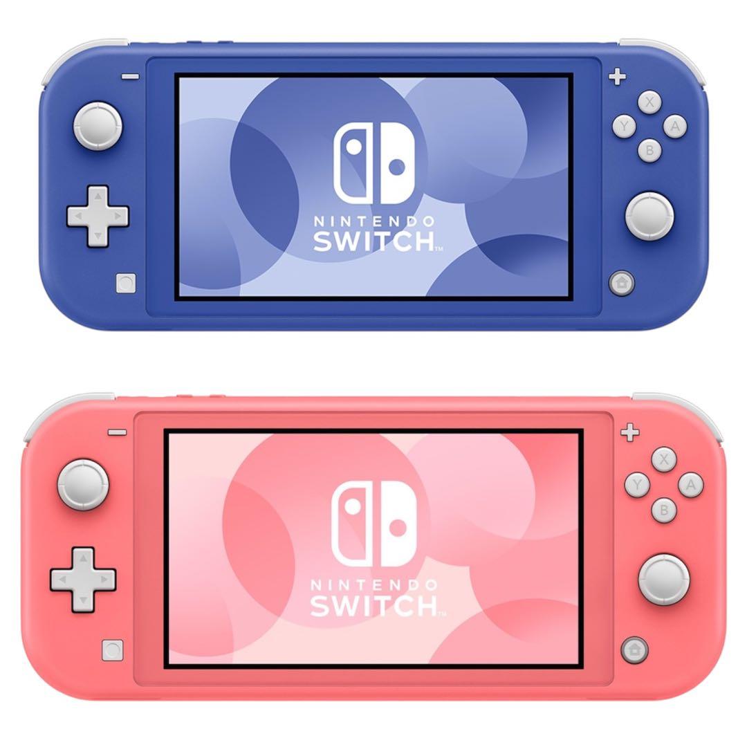 Nintendo Switch Lite 本体 ブルー ピンク　2台セット