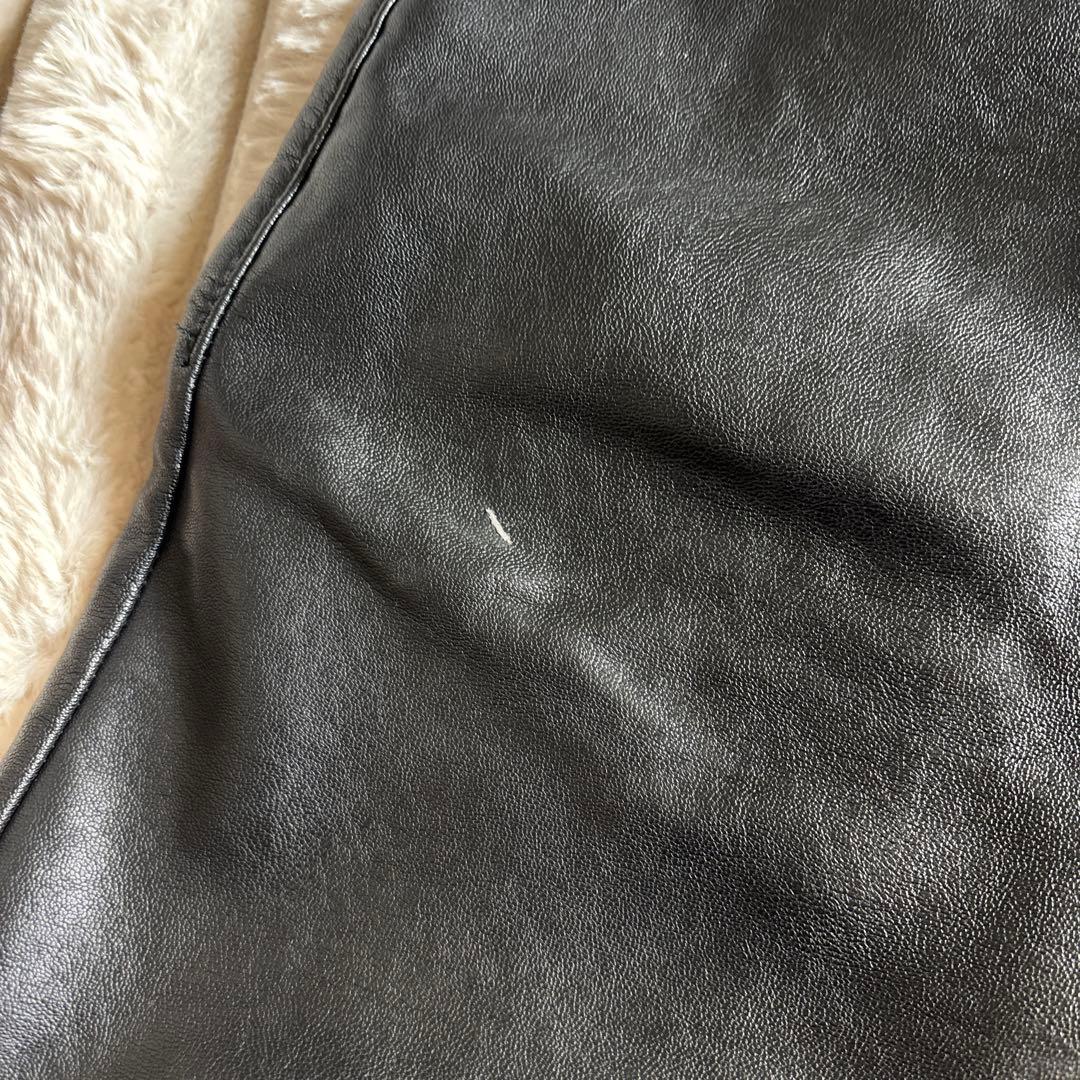 mnml レザーパンツ