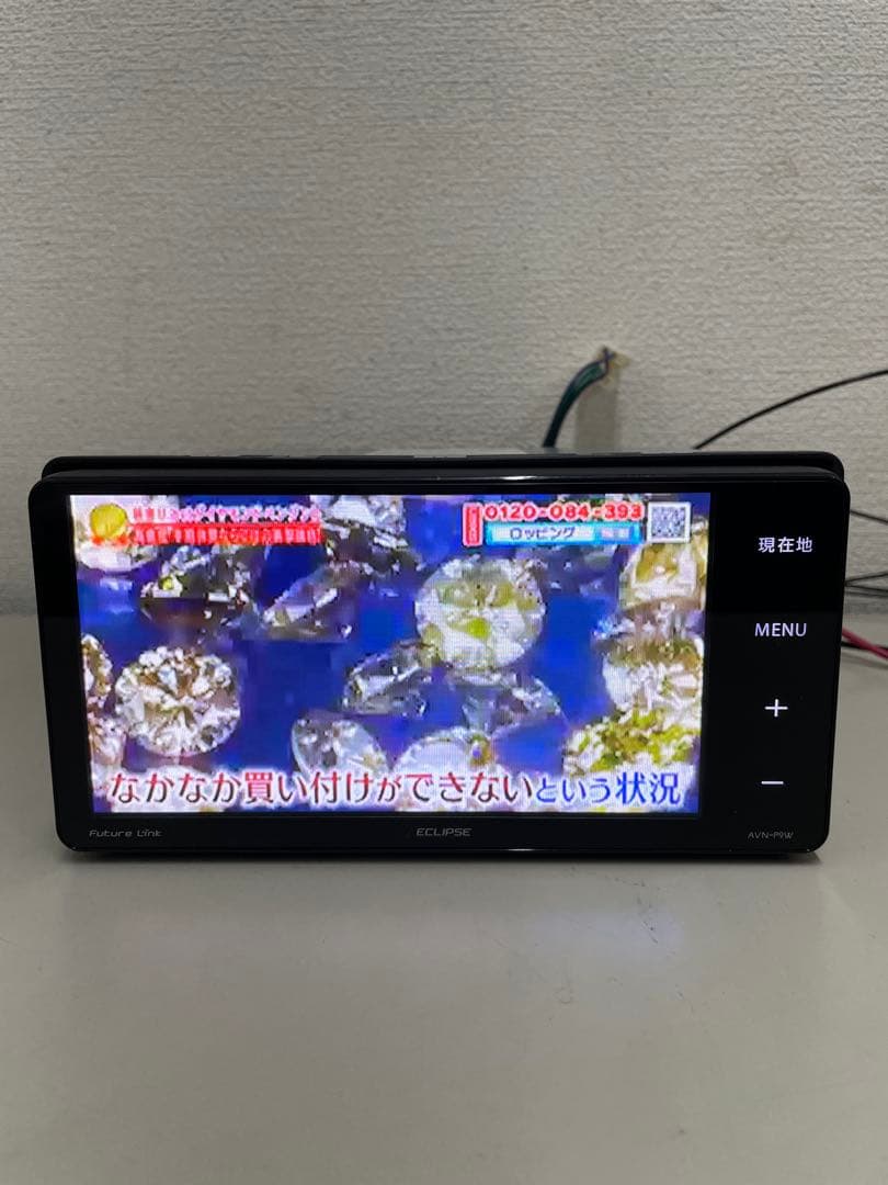 イクリプス◇AVN-P9W◇フルセグ/CD/DVD/BT/SD