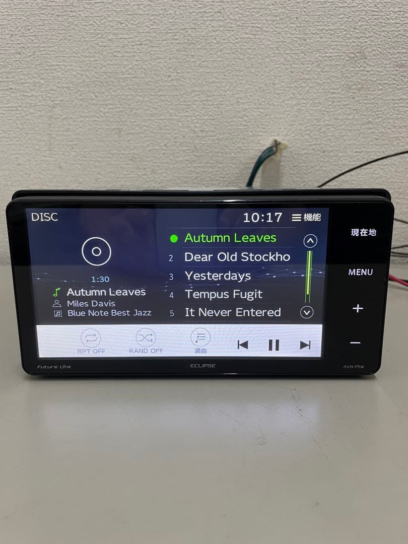 イクリプス◇AVN-P9W◇フルセグ/CD/DVD/BT/SD