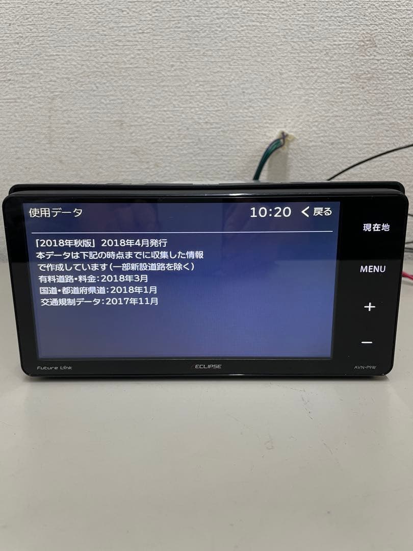 イクリプス◇AVN-P9W◇フルセグ/CD/DVD/BT/SD
