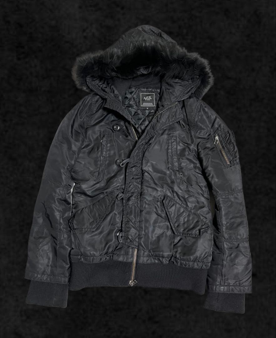 00s archive fur gimmick jacket Y2K ミリタリー