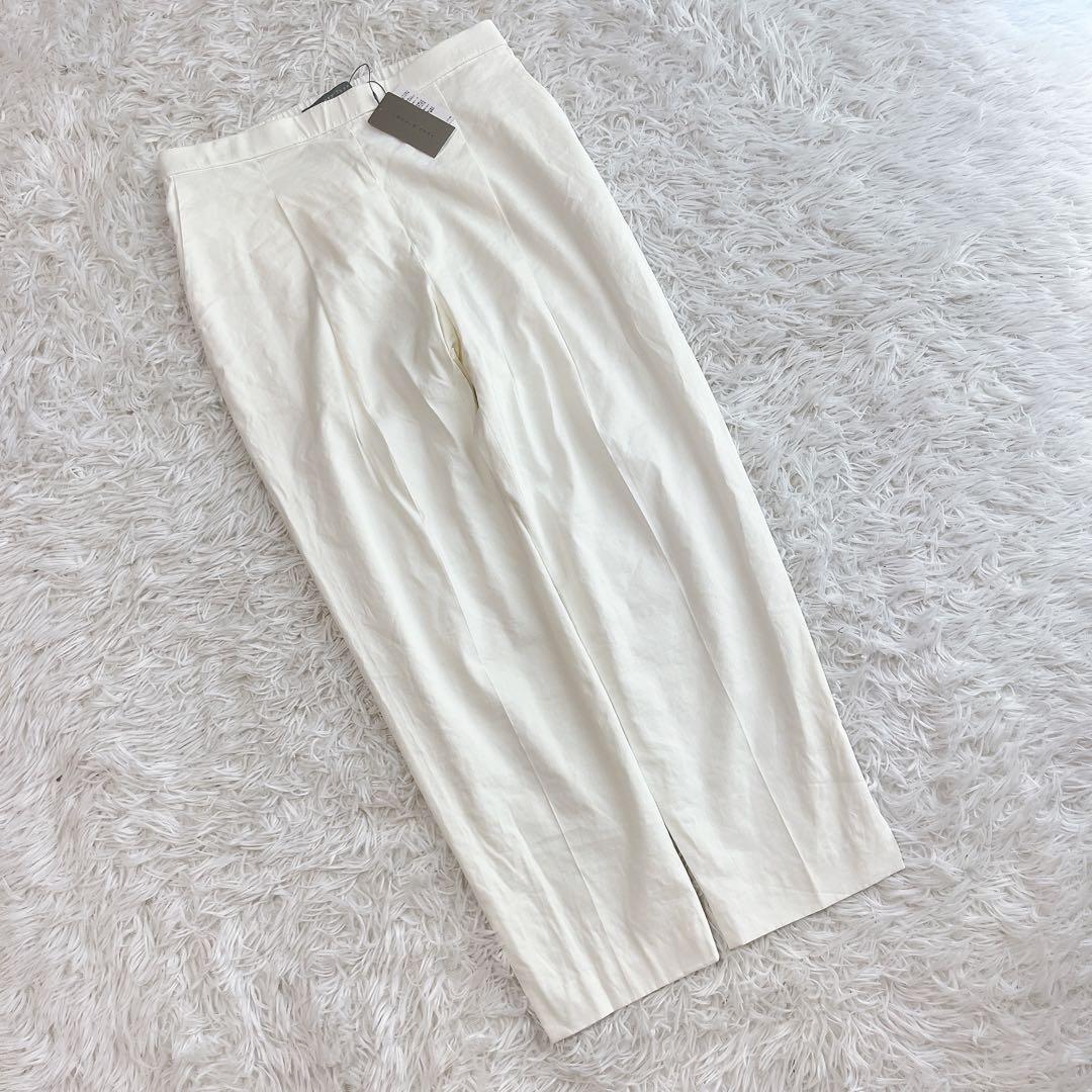 新品タグ付 セオリーリュクス 24SS Crisp Linen Maddy 42