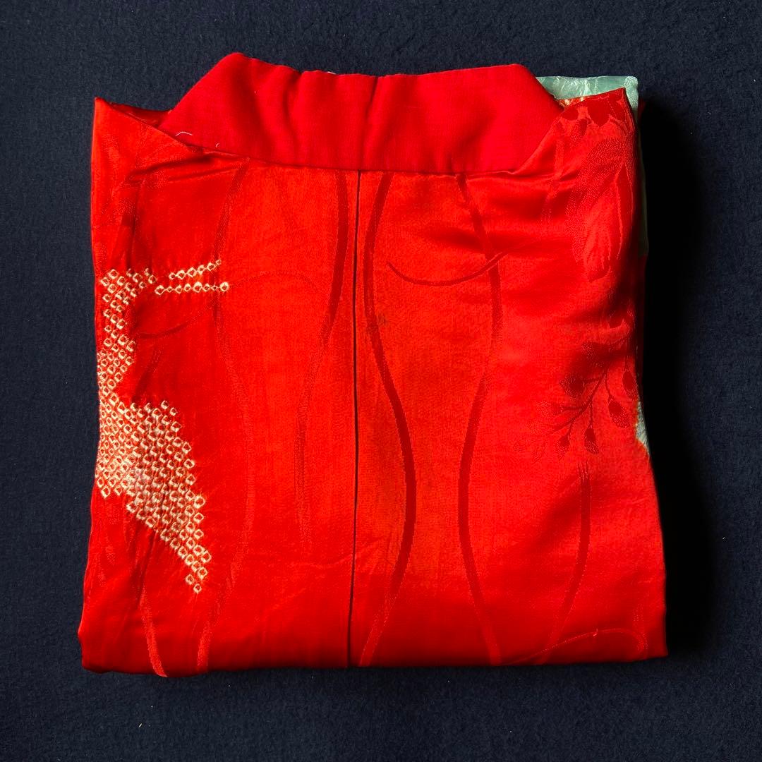 162 長襦袢ちりめん綸子錦紗14枚おまとめ売り材料正絹