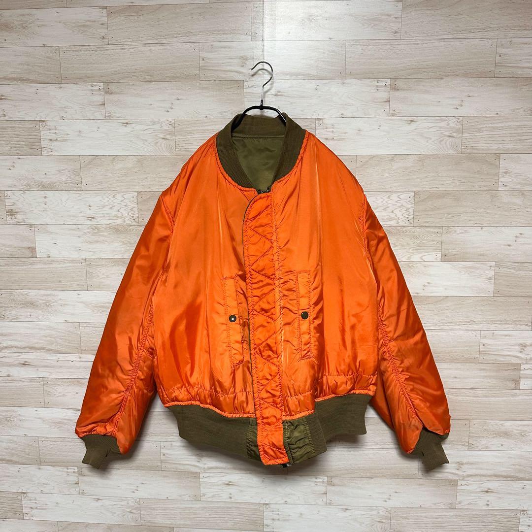 ✨USA製 90s アルファインダストリーズ MA-1 希少色 XL✨