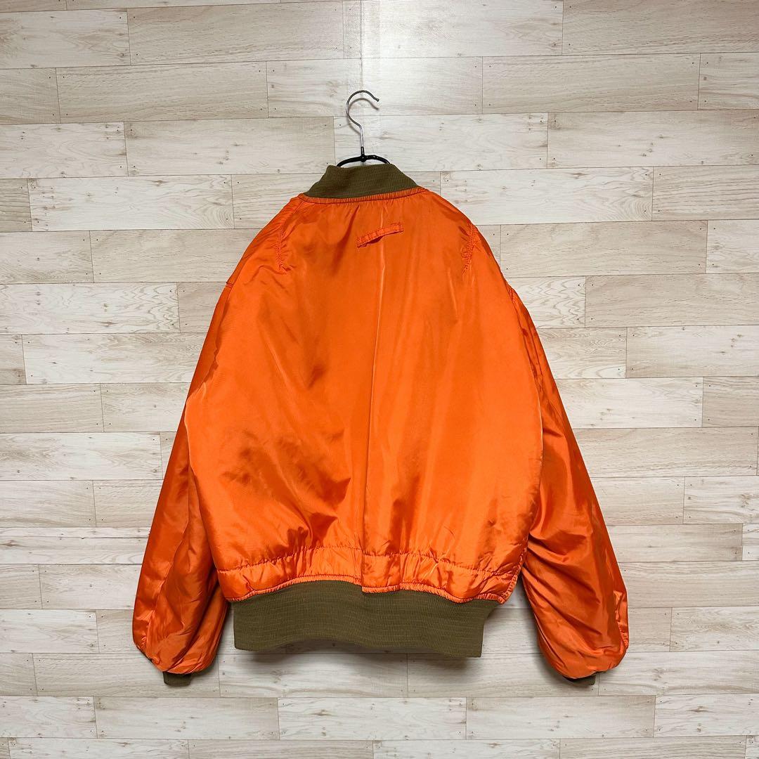 ✨USA製 90s アルファインダストリーズ MA-1 希少色 XL✨