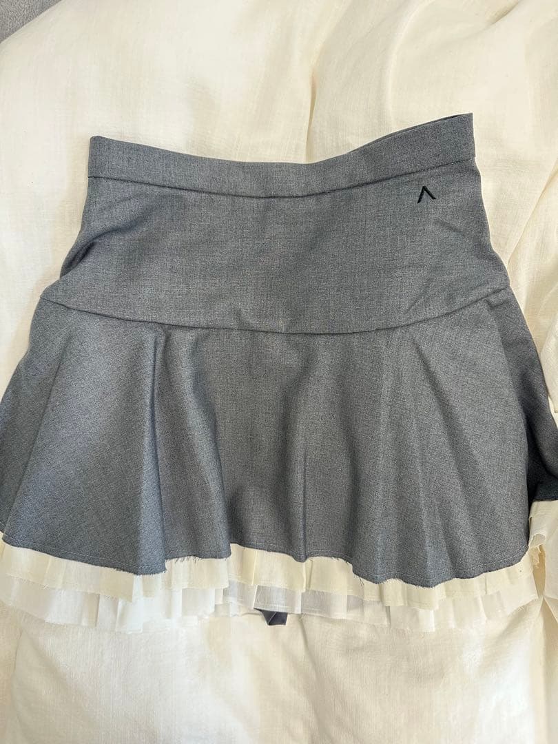 スカート andmary Chuchu flare mini skirt