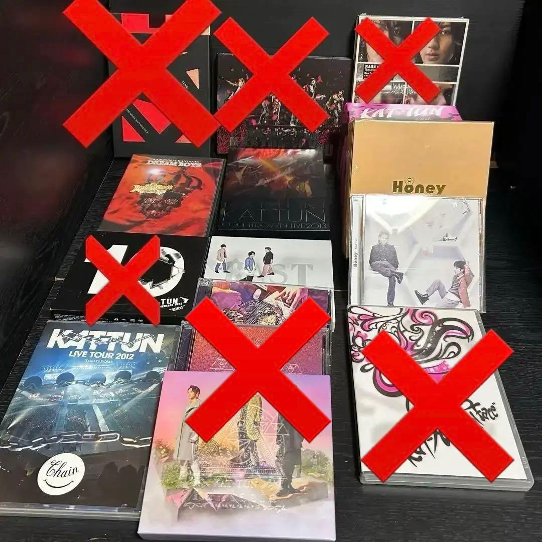 KAT-TUN CD DVD まとめ売り
