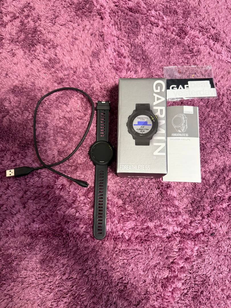 ガーミン FOREATHLETE 55 GPSランニングウォッチ