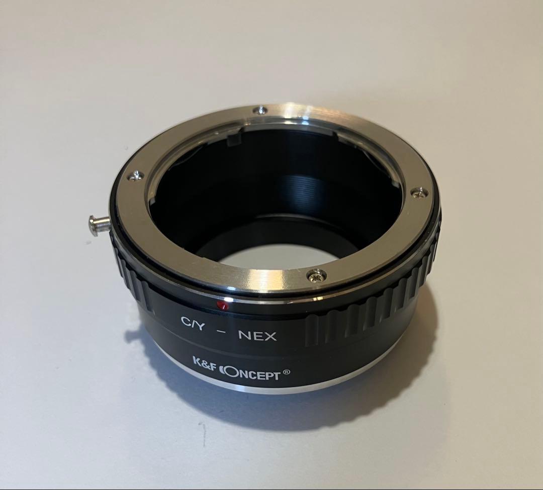 Carl Zeiss Planar 50mmF1.4 Eマウントアダプター付き