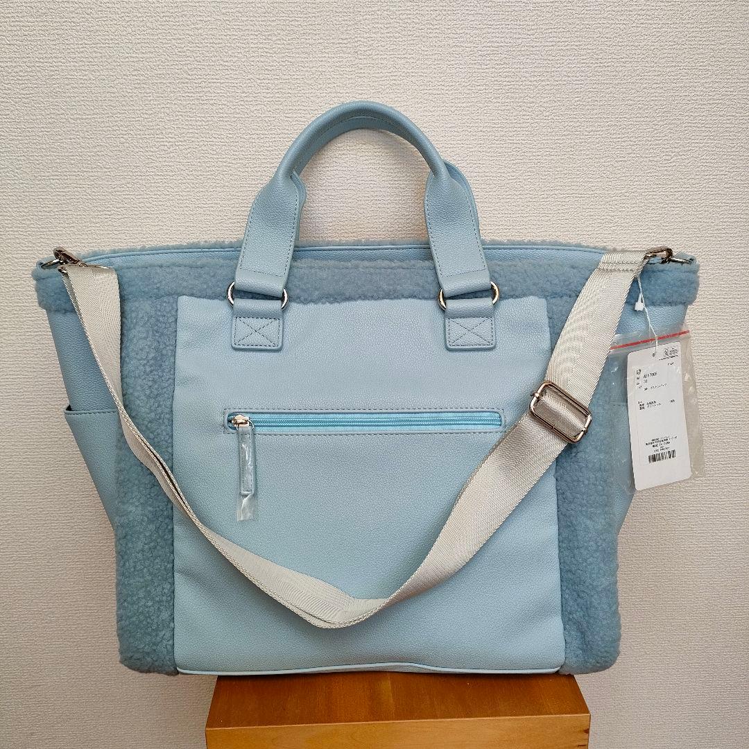 新品未使用アンパスィ ビッグトート型ボストンバッグボアパイピング2025年モデル