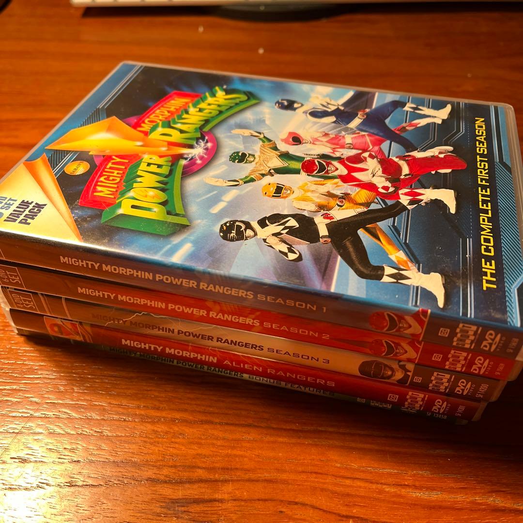 Mighty Morphin Power Rangers 完全版 DVD 19枚