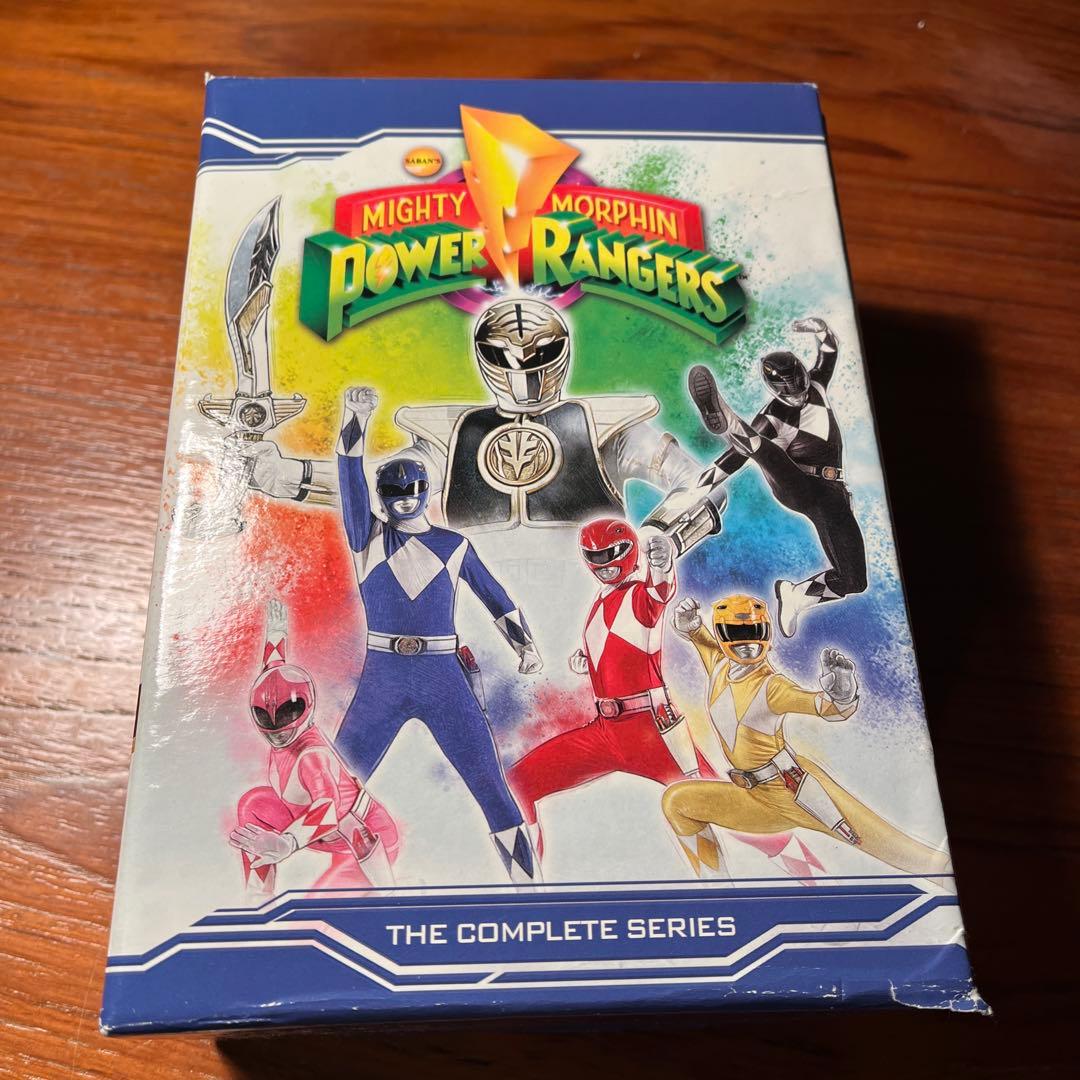 Mighty Morphin Power Rangers 完全版 DVD 19枚