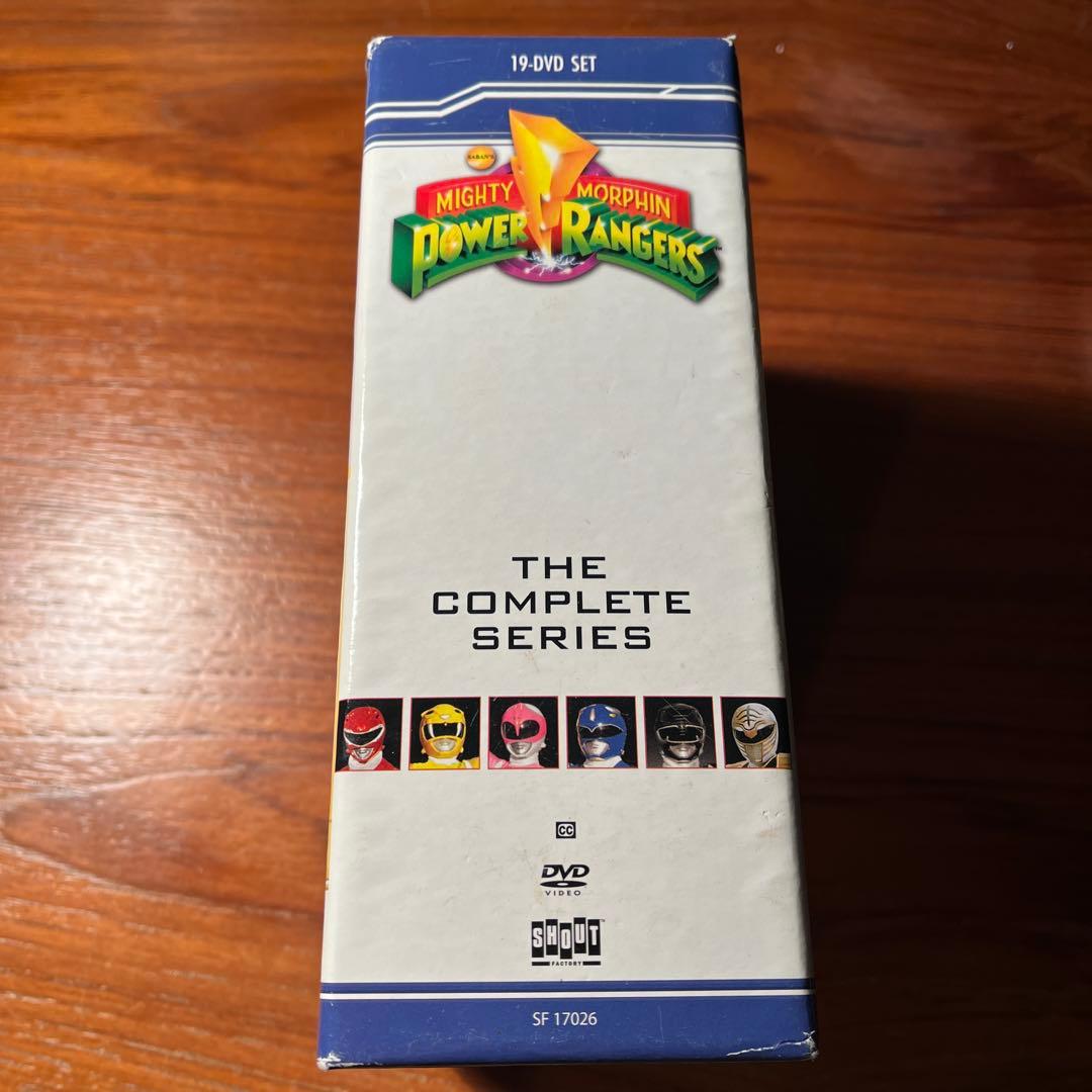Mighty Morphin Power Rangers 完全版 DVD 19枚