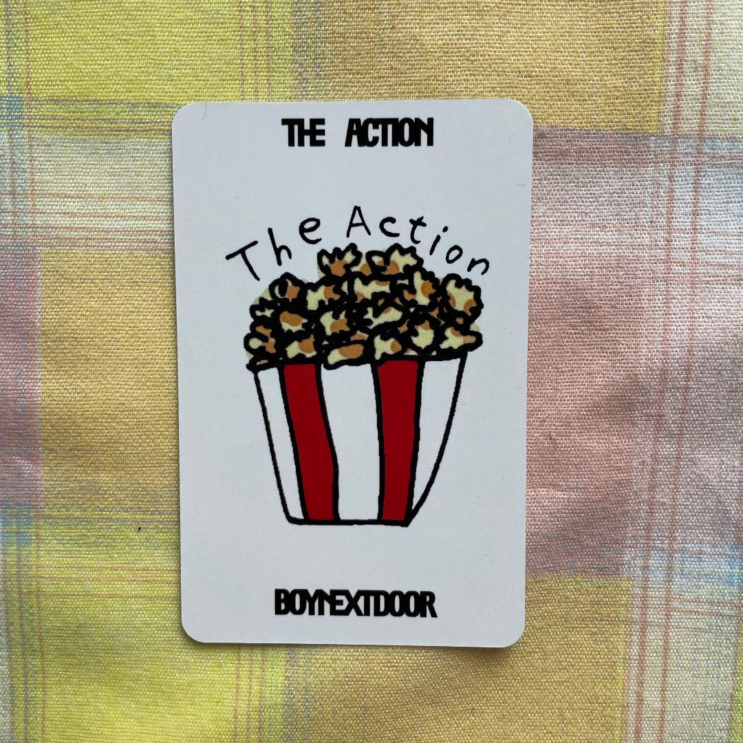 Boynextdoor the action韓国 公開放送サノク ウナク トレカ