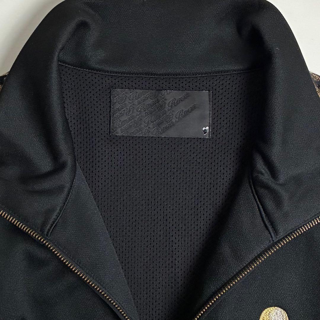 【極美品】Roen(ロエン)トラックジャケット/ジャージ/スワロフスキー/スカル