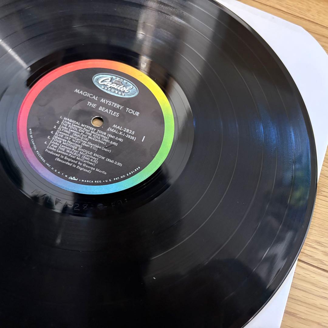 【ニアミント︎盤！】ビートルズ/マジカルミステリーツアー　USオリジ　Mono！