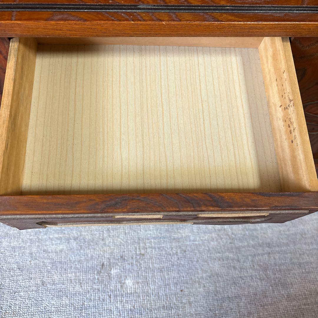 和家具 昭和レトロ　茶箪笥 茶棚 飾り棚 違い棚茶道具