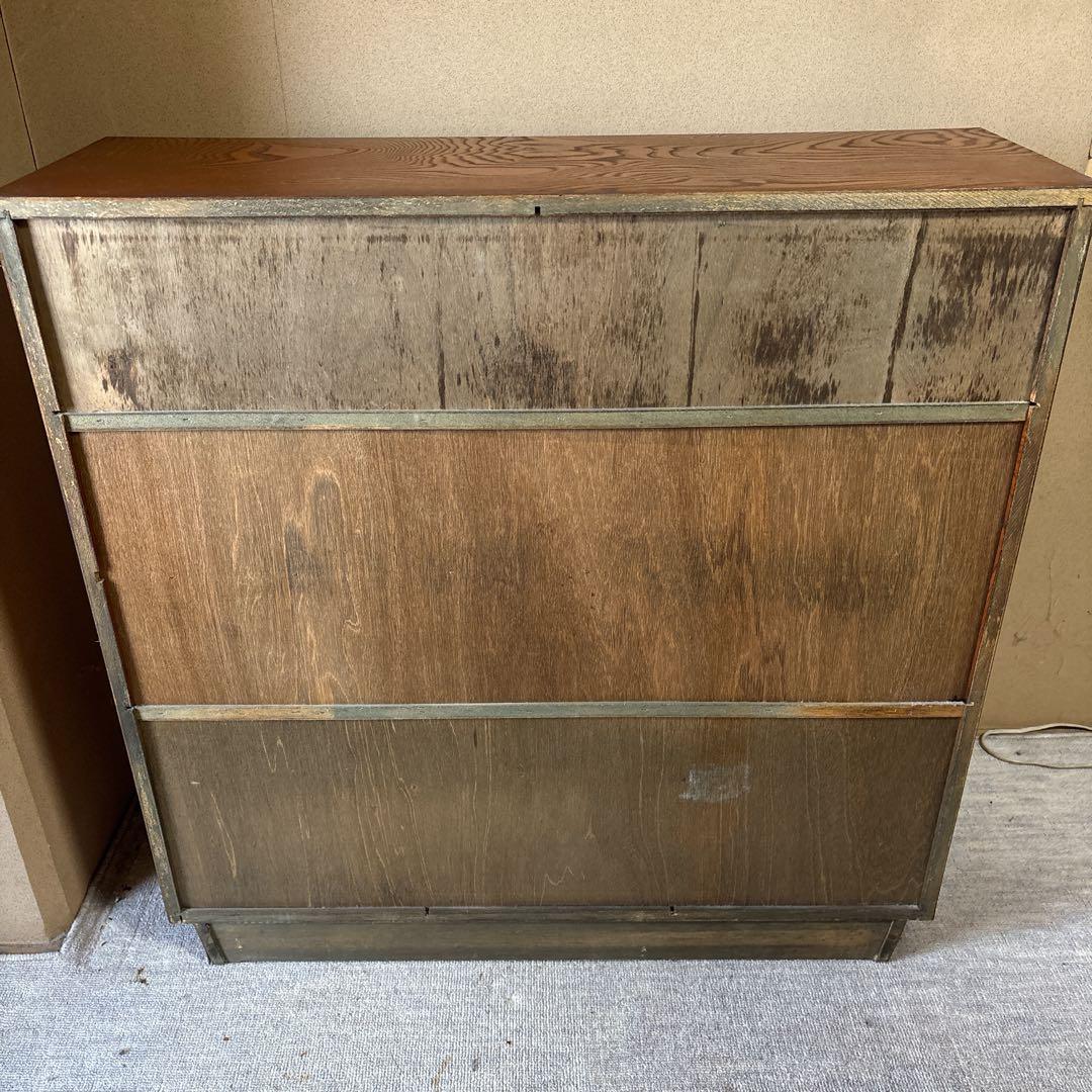 和家具 昭和レトロ　茶箪笥 茶棚 飾り棚 違い棚茶道具