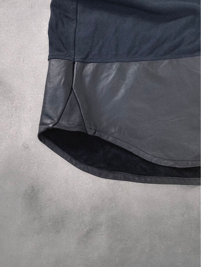 90s Scheme Warriors レザー切替Tシャツ スキームウォリアーズ