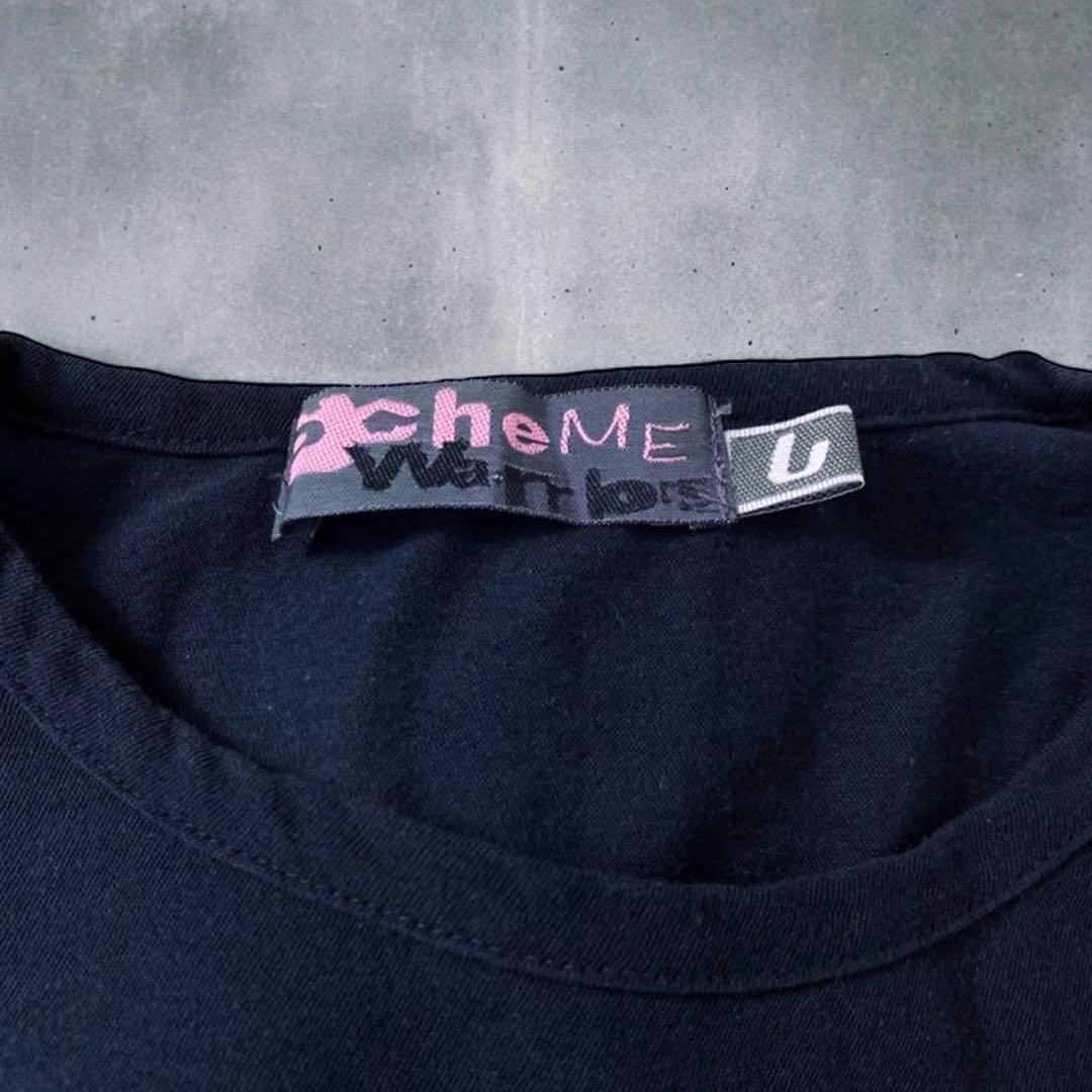 90s Scheme Warriors レザー切替Tシャツ スキームウォリアーズ