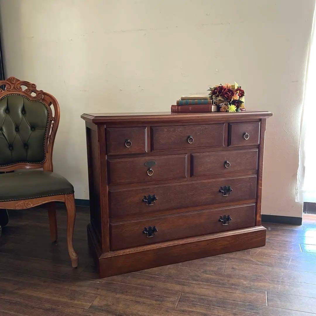 k474r121 北海道 えぞ民芸家具 チェスト グレース フォークファニチャー