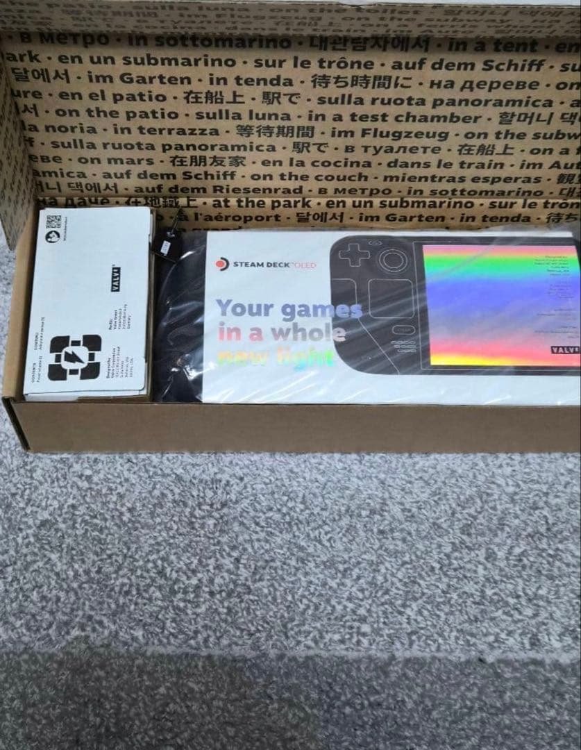 美品 SteamDeck OLED 512GB ケース付き