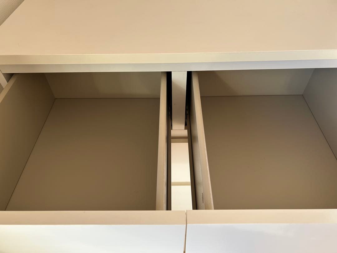 【送料込】IKEA マルム チェスト 引き出し6つ ④