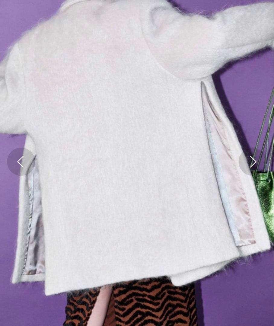 MAISON SPECIAL シャギーモヘアオーバージャケットアウター