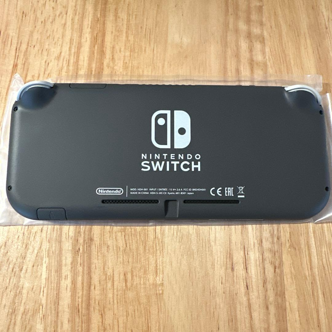 Nintendo Switch LITE グレー　ソフトケース付き