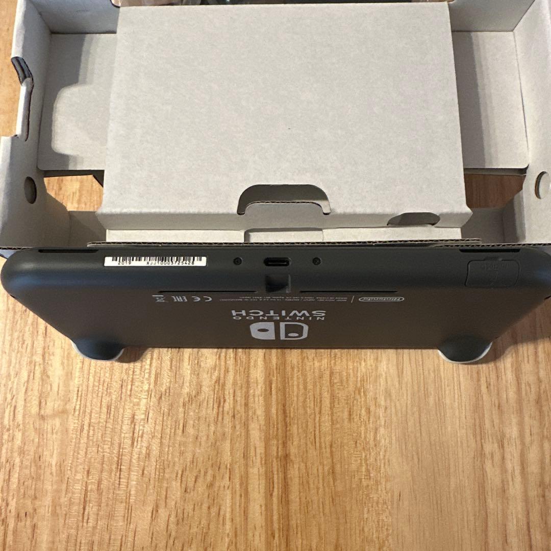 Nintendo Switch LITE グレー　ソフトケース付き