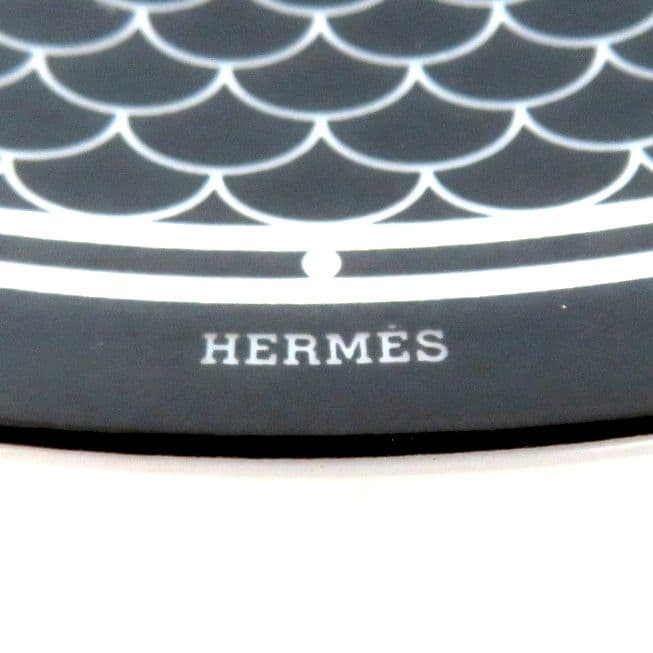 223 HERMES エルメス H・DECO アッシュ デコ 14㎝プレート2枚