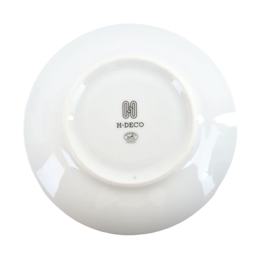 223 HERMES エルメス H・DECO アッシュ デコ 14㎝プレート2枚