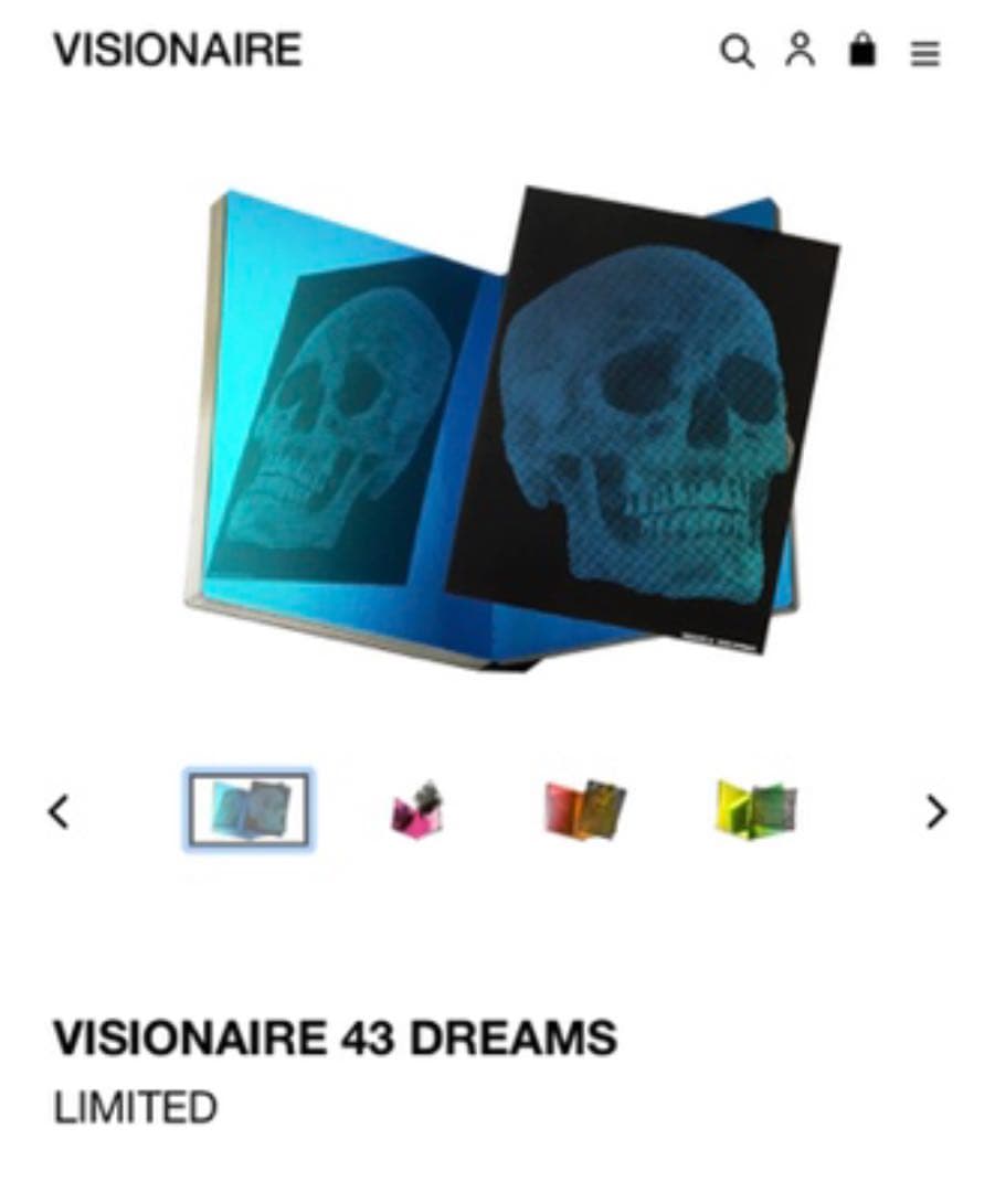 希少本　ビジョネア43 ドリーム限定シリアルNo.本