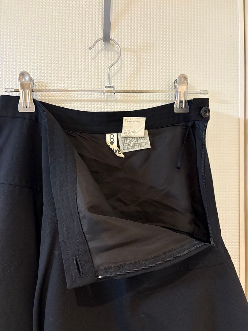 コムデギャルソン スカート ブラック