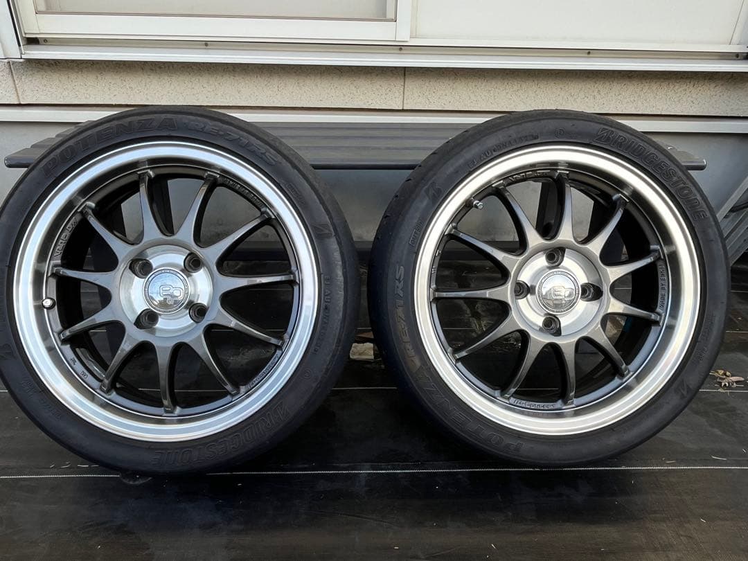 ENKEI EP-01 5.5J-15＋41 100 4H 2本セット②