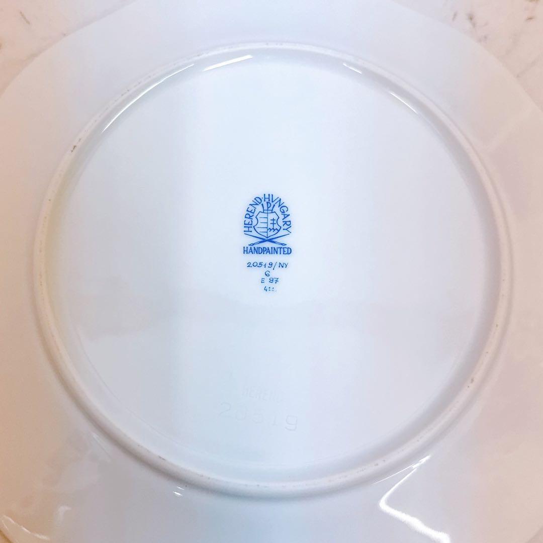 9SAM71 【美品】HEREND HVNGARY ヘレンド 皿 稀少 金彩