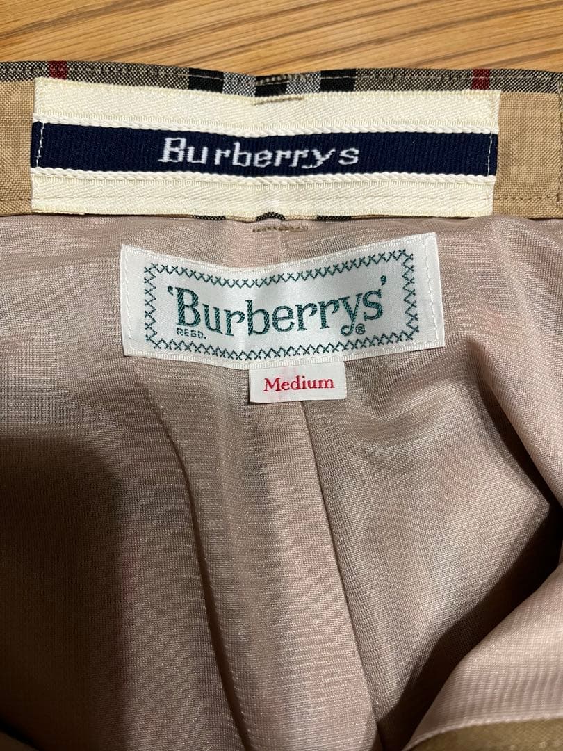 バーバリーチェック柄 キュロット ベージュ(サンプル品)
