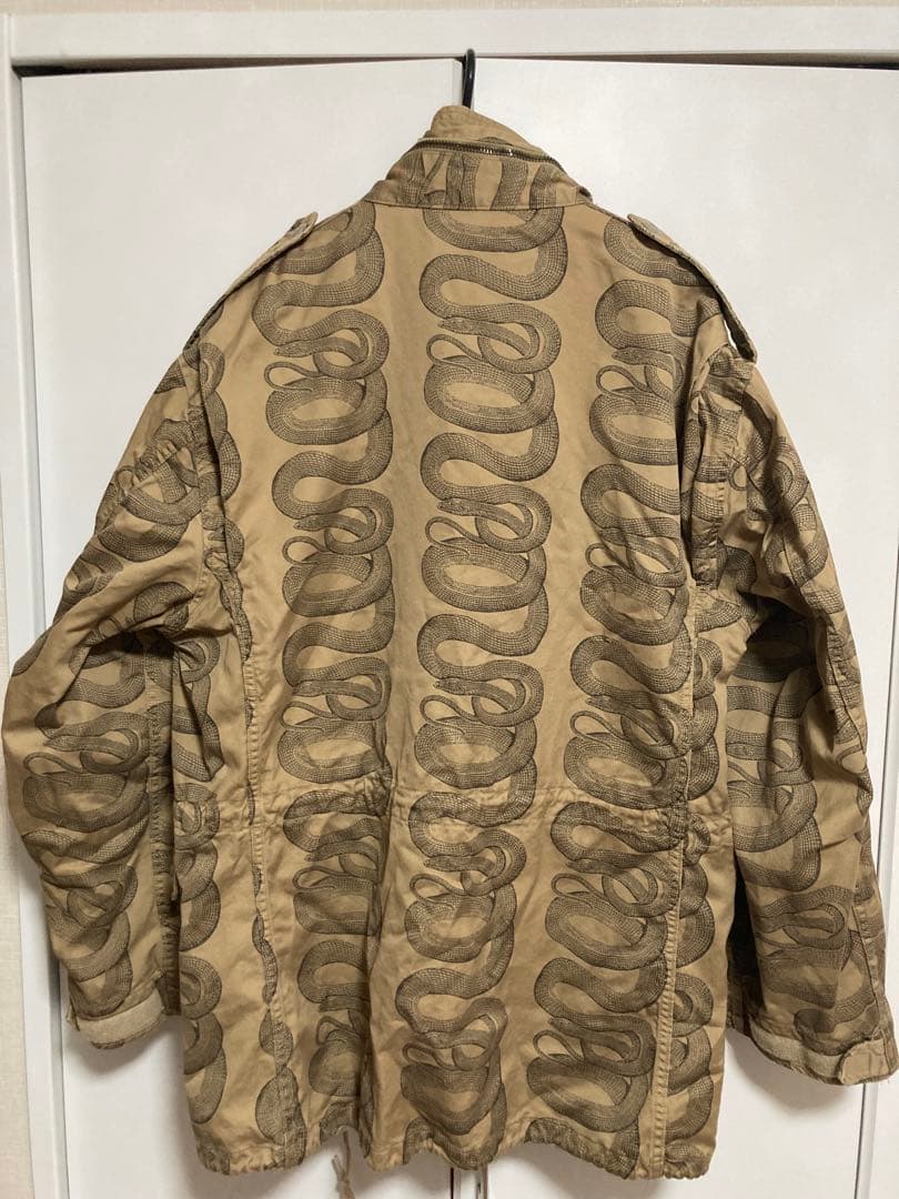 ヒステリックグラマー SNAKE LOOP柄 M-65 XLコムドットやまと着用