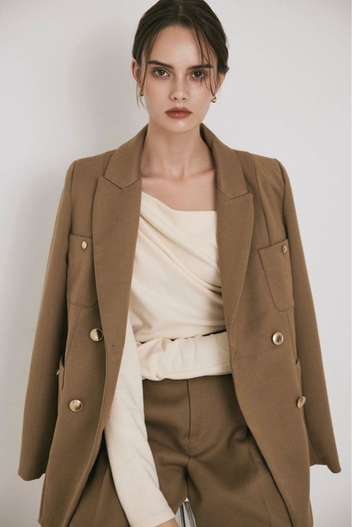 poláura クラシカルテーラードジャケット polaura