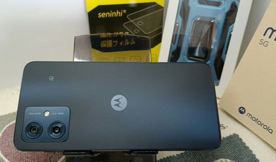 motorola moto g 5G スペースブラック 本体 付属品付き