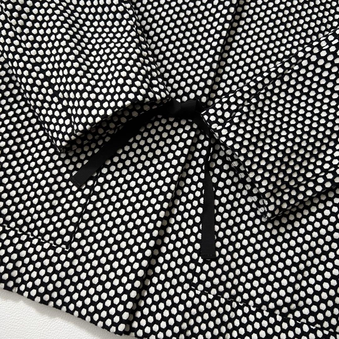 美品　ADEAM アディアム　FOXEY テーラードジャケット　総柄　リボン